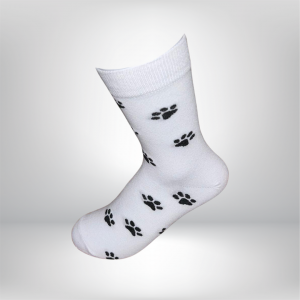 CALCETINES HUELLAS BLANCAS MASCOTA COOL SOCKS